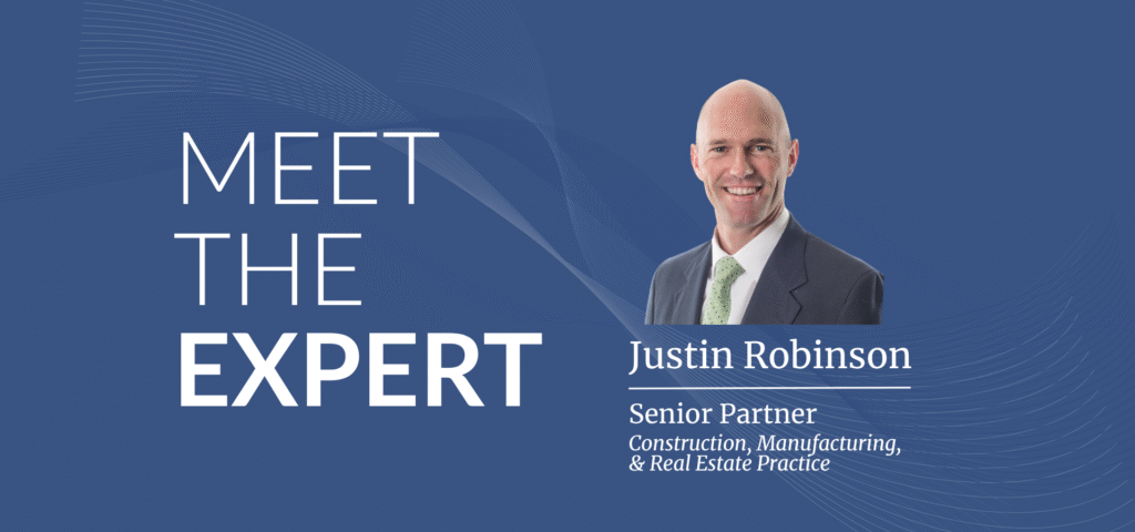 Meet the Expert, Justin Robinson on Workers Compensation Insurance in the Construction Industry