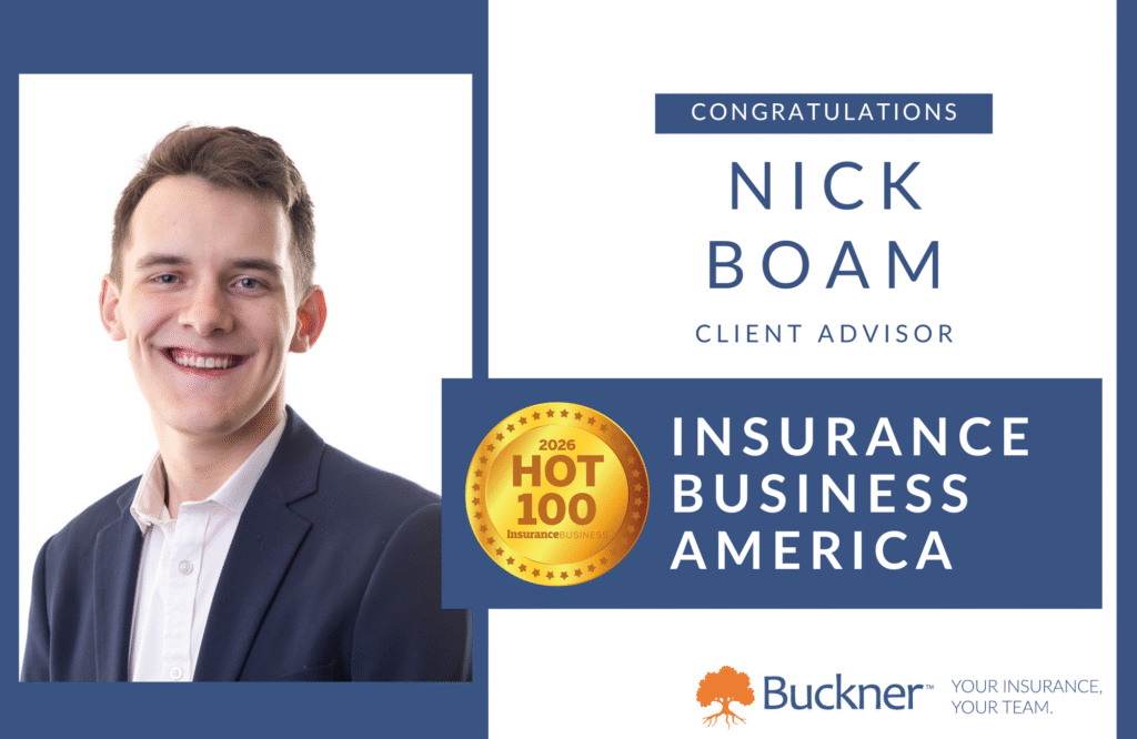 Nick Boam recipient of Insurance Business of America's Hot 100 2026 award